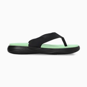 SOFTRIDE Seave Flip-Flops, PUMA Black-Spring Fern, extralarge-IND