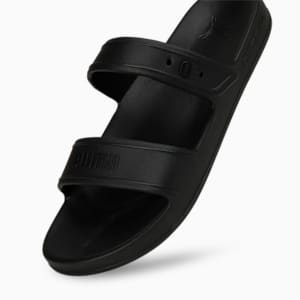 Coscon Unisex Sandals, PUMA Black-PUMA Silver, extralarge-IND
