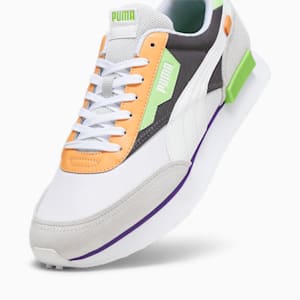 Future Rider New Core Unisex Sneakers, PUMA White-Bright Melon, extralarge-IND