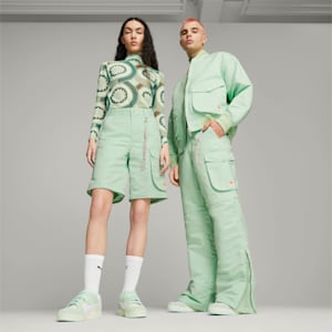 Tenis PUMA x PALOMO Slipstream Lo, Light Mint-PUMA White-Pristine