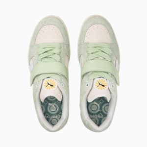 Tenis PUMA x PALOMO Slipstream Lo, Light Mint-PUMA White-Pristine