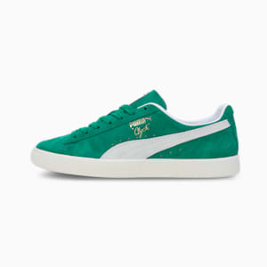 Clyde OG Unisex Sneakers, Verdant Green-PUMA White-Pristine, extralarge-IND