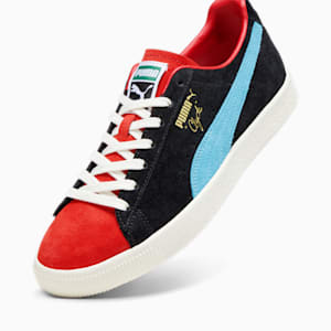 Tenis Clyde OG, PUMA Black-For All Time Red, extralarge