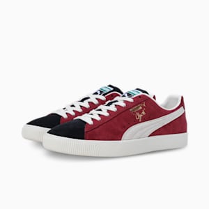 Puma clyde court pink shop