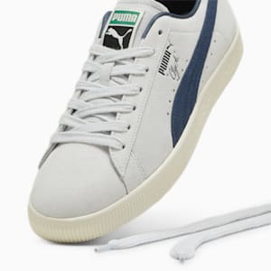 Sneakers Clyde OG, Silver Mist-Frosted Ivory-Club Navy, extralarge