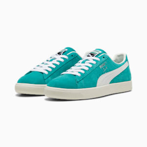 Tenis Clyde OG, Spectra Green-Frosted Ivory-PUMA White, extralarge