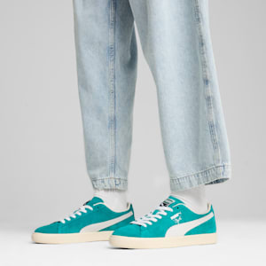 ユニセックス クライド OG スニーカー, Spectra Green-Frosted Ivory-PUMA White, extralarge-JPN