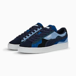 Suede Camowave Big Kids' Sneakers, PUMA Navy-Clyde Royal-Day Dream