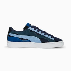 Zapatos Camowave de gamuza para jóvenes, PUMA Navy-Clyde Royal-Day Dream
