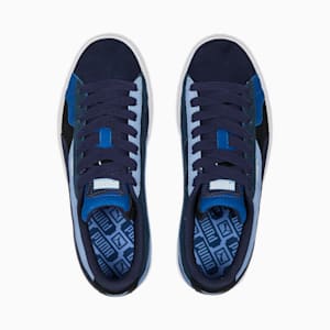 Zapatos deportivos Suede Camowave para niños grandes, PUMA Navy-Clyde Royal-Day Dream
