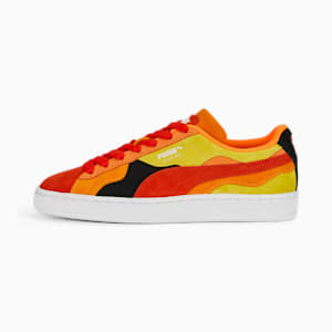 Zapatos Camowave de gamuza para jóvenes, Warm Earth-Clementine-Pelé Yellow
