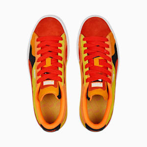 Zapatos deportivos Suede Camowave para niños grandes, Warm Earth-Clementine-Pelé Yellow