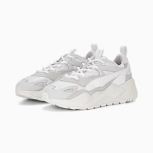 Zapatos deportivos RS-X Efekt Premium para niño grande, PUMA White-Feather Gray