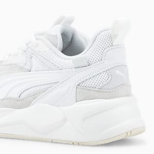Zapatos RS-X Efekt Premium para niño pequeño, PUMA White-Feather Gray, extragrande