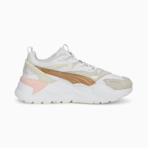 RS-X Efekt Metallic Sneakers Youth, PUMA White-Warm White-Rose Dust