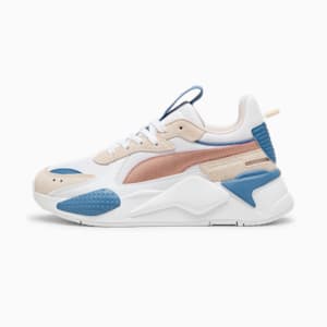 RS-X Metallic Big Kids' Sneakers, PUMA White-Island Pink, extralarge