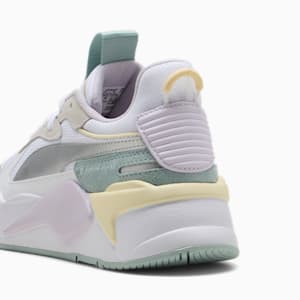 Tenis RS-X Metallic para adolescentes, PUMA White-PUMA Silver, extralarge