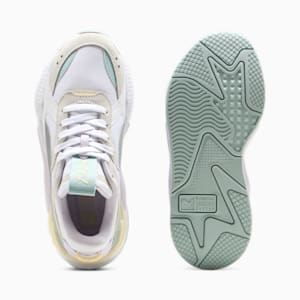 Tenis RS-X Metallic para adolescentes, PUMA White-PUMA Silver, extralarge