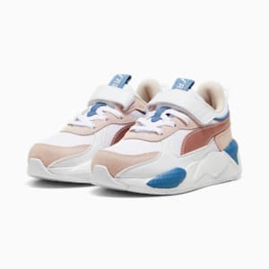 Tenis para niñas RS-X Metallic AC+, PUMA White-Island Pink, extralarge