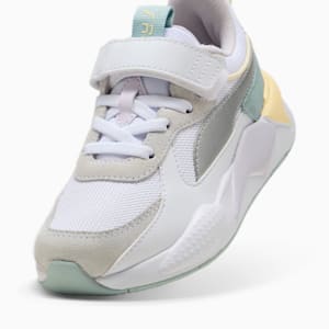 Tenis para niñas RS-X Metallic AC+, PUMA White-PUMA Silver, extralarge