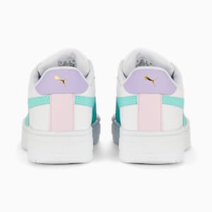 Tenis juveniles CA Pro Block, PUMA White-Vivid Violet-Mint, extralarge