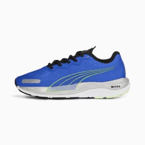 Velocity NITRO™ 2 Youth Running Shoes, Royal Sapphire-Fizzy Lime, extralarge-IND