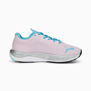 Velocity NITRO 2 Running Shoes Youth, Pearl Pink-Hero Blue-PUMA White