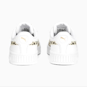 Carina 2.0 Animal Sneakers Kids, PUMA White-Granola-PUMA Black-PUMA Gold