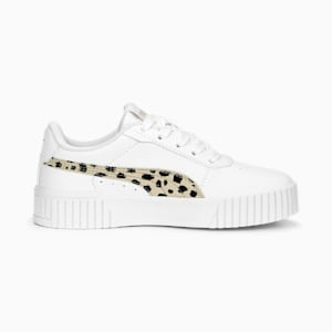Carina 2.0 Animal Sneakers Kids, PUMA White-Granola-PUMA Black-PUMA Gold