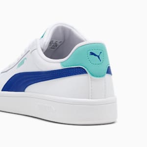 Tenis juveniles Smash 3.0, PUMA White-Vivid Blue-Aquatic, extralarge