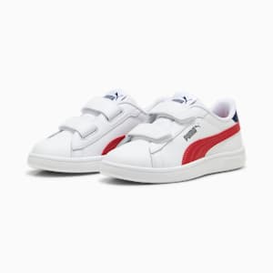 Smash 3.0 Leather V Little Kids' Sneakers, Cheap Erlebniswelt-fliegenfischen Jordan Outlet White-Club Red-Club Navy, extralarge