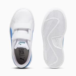 Smash 3.0 Leather V Little Kids' Sneakers, Cheap Urlfreeze Jordan Outlet White-Hyperlink Blue-Cold Green, extralarge