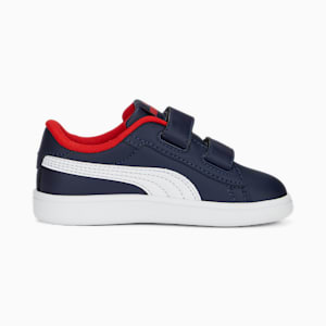 Sneakers Smash 3.0 Leather V Bébé, PUMA Navy-PUMA White-For All Time Red, extralarge