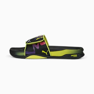 Dream Nitro NJR Slides, PUMA Black-PUMA White-Team Violet-Orchid Shadow