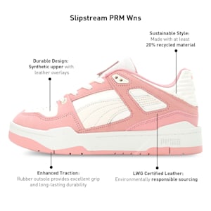Slipstream PRM Women's Sneakers, Future Pink-Warm White, extralarge-IND