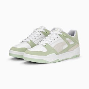 Slipstream Cord Unisex Sneakers, PUMA White-Pastel Mint, extralarge-IND