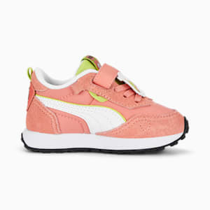 Zapatos deportivos PUMA x SPONGEBOB Rider FV para bebés, Carnation Pink-PUMA White