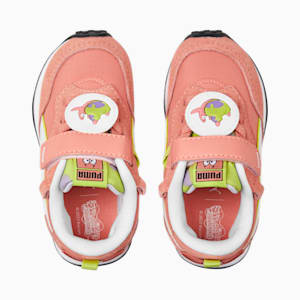 Zapatos deportivos PUMA x SPONGEBOB Rider FV para bebés, Carnation Pink-PUMA White