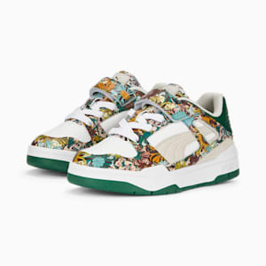 Zapatos deportivos PUMA x LIBERTY Slipstream para niño pequeño, Vine-Pristine