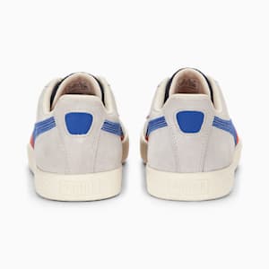 Zapatos deportivos Clyde Track Meet para hombre, Glacial Gray-Royal Sapphire-Frosted Ivory