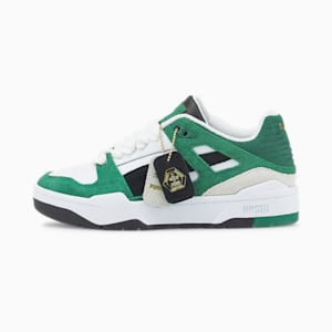 Slipstream Archive Remastered Big Kids' Sneakers, PUMA White-Vine-PUMA Black