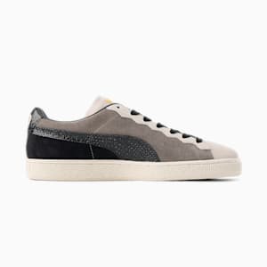 ユニセックス PUMA x STAPLE スウェード スニーカー 2, Flat Light Gray-Cool Dark Gray, extralarge-JPN