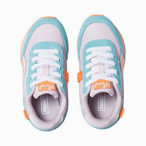 Future Rider Spring Sketchbook Little Kids' Sneakers, Pearl Pink-PUMA White, extralarge