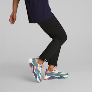 RS-TRCK RE:Escape Sneakers , Vapor Gray-Deep Dive-Hibiscus Flower