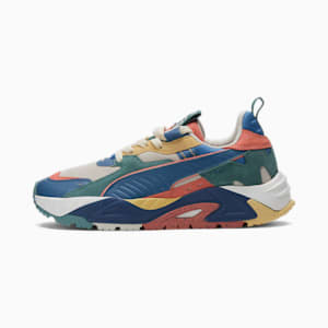 Zapatos deportivos RS-TRCK RE:Escape , Vapor Gray-Deep Dive-Hibiscus Flower