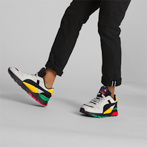 RS 2.0 Block Party Sneakers, Cool Light Gray-PUMA Black-Yellow Sizzle