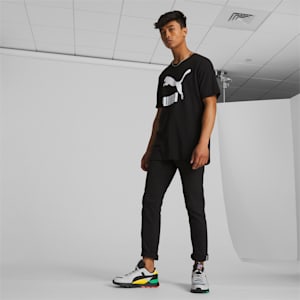 RS 2.0 Block Party Sneakers, Cool Light Gray-PUMA Black-Yellow Sizzle