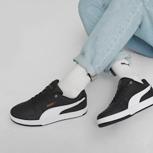 Tenis Caven 2.0, PUMA Black-PUMA White-Gold, extralarge