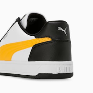 Caven 2.0 Unisex Sneakers, PUMA White-Yellow Sizzle-PUMA Black-PUMA Silver, extralarge-IND