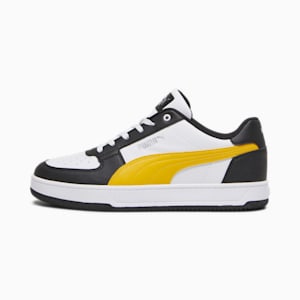 Caven 2.0 Sneakers, PUMA White-Yellow Sizzle-PUMA Black-PUMA Silver
